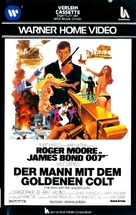The Man With The Golden Gun - German VHS movie cover (xs thumbnail)