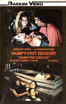 Vampire Circus - Finnish VHS movie cover (xs thumbnail)