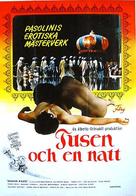 Il fiore delle mille e una notte - Swedish Movie Poster (xs thumbnail)