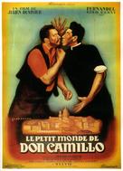 Le Petit monde de Don Camillo - French Movie Poster (xs thumbnail)