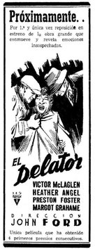 The Informer - Spanish poster (xs thumbnail)