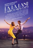 La La Land - Latvian Movie Poster (xs thumbnail)