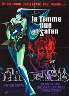 Die Nackte und der Satan - French Movie Poster (xs thumbnail)