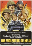 Kelly&#039;s Heroes - Spanish Movie Poster (xs thumbnail)