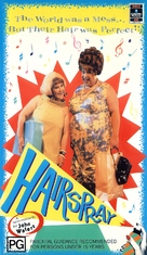 Hairspray - Australian VHS movie cover (xs thumbnail)