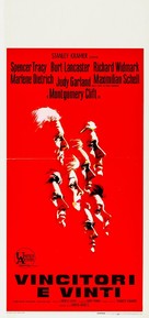 Judgment at Nuremberg - Italian Movie Poster (xs thumbnail)