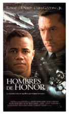 Men Of Honor - Spanish Movie Poster (xs thumbnail)