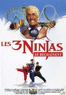 3 Ninjas: High Noon at Mega Mountain - French DVD movie cover (xs thumbnail)