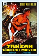 Tarzan&#039;s Desert Mystery - Italian Movie Poster (xs thumbnail)