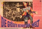 The Greatest Show on Earth - German Movie Poster (xs thumbnail)
