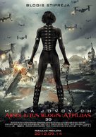 Resident Evil: Retribution - Lithuanian Movie Poster (xs thumbnail)