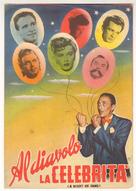 Al diavolo la celebrit&agrave; - Italian Movie Poster (xs thumbnail)