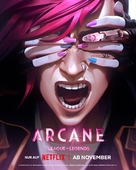 &quot;Arcane: League of Legends&quot; - Danish Movie Poster (xs thumbnail)