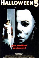 Halloween 5: The Revenge of Michael Myers - French Movie Poster (xs thumbnail)