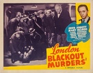 London Blackout Murders - Movie Poster (xs thumbnail)