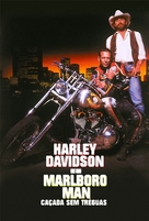 Harley Davidson and the Marlboro Man - Brazilian DVD movie cover (xs thumbnail)