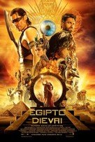 Gods of Egypt - Lithuanian Movie Poster (xs thumbnail)
