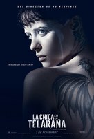 The Girl in the Spider&#039;s Web - Peruvian Movie Poster (xs thumbnail)