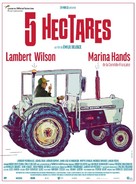 Cinq hectares - French Movie Poster (xs thumbnail)