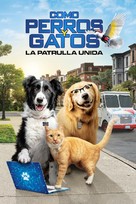 Cats &amp; Dogs 3: Paws Unite - Spanish Movie Cover (xs thumbnail)