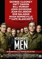 The Monuments Men - German Movie Poster (xs thumbnail)