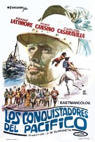 Los conquistadores del Pac&iacute;fico - Spanish Movie Poster (xs thumbnail)