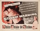 Storm Warning - Movie Poster (xs thumbnail)