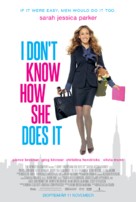 I Don&#039;t Know How She Does It - Swedish Movie Poster (xs thumbnail)