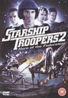 Starship Troopers 2 - British DVD movie cover (xs thumbnail)
