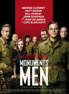 The Monuments Men - French Movie Poster (xs thumbnail)
