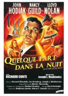 Somewhere in the Night - French Re-release movie poster (xs thumbnail)