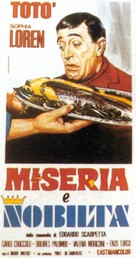 Miseria e nobilt&agrave; - Italian Movie Poster (xs thumbnail)