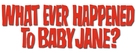 What Ever Happened to Baby Jane? - Logo (xs thumbnail)