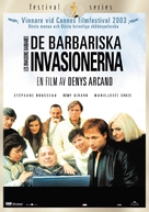 Invasions barbares, Les - Swedish Movie Cover (xs thumbnail)