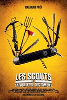 Scouts Guide to the Zombie Apocalypse - Canadian Movie Poster (xs thumbnail)