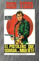 Il pistolero segnato da Dio - Spanish VHS movie cover (xs thumbnail)