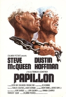 Papillon - Finnish VHS movie cover (xs thumbnail)