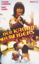 Challenge of the Tiger - German VHS movie cover (xs thumbnail)