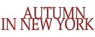 Autumn in New York - Logo (xs thumbnail)
