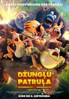 Les As de la Jungle - Latvian Movie Poster (xs thumbnail)