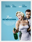 The Seven Year Itch - French Re-release movie poster (xs thumbnail)