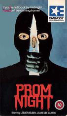 Prom Night - British VHS movie cover (xs thumbnail)