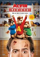 Alvin and the Chipmunks - Norwegian Movie Poster (xs thumbnail)