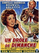 Un dr&ocirc;le de dimanche - Belgian Movie Poster (xs thumbnail)