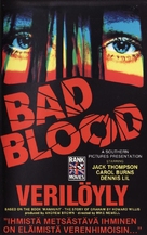Bad Blood - Finnish VHS movie cover (xs thumbnail)