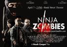 Ninja Zombies - New Zealand Movie Poster (xs thumbnail)