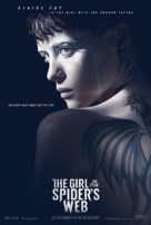 The Girl in the Spider&#039;s Web - Dutch Movie Poster (xs thumbnail)