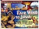 Fair Wind to Java - British Movie Poster (xs thumbnail)