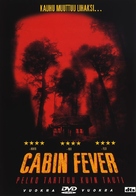 Cabin Fever - Finnish DVD movie cover (xs thumbnail)