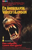 An American Werewolf in London - Swedish VHS movie cover (xs thumbnail)